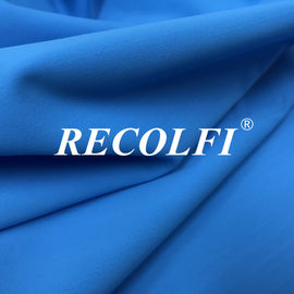 Woven Stretch Twill Elastic Repreve Recycled Polyester Fibers With Soft Skin Feeling